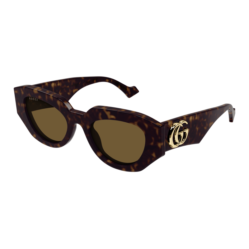 Foto Occhiali da sole Gucci GG1421S 51 002 havana havana brown