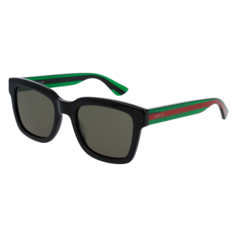 Foto Occhiali da sole Gucci GG0001SN 52 002 black green green