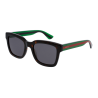 Foto Occhiali da sole Gucci GG0001SN 52 003 havana green grey