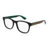 Foto Occhiali da vista Gucci GG0004ON 53 002 black green transpare