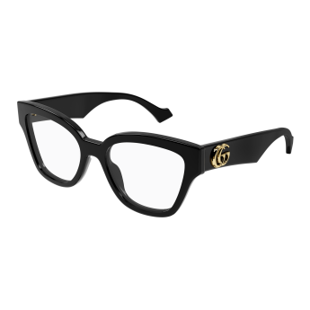 Foto Occhiali da vista Gucci GG1424O 50 001 black black transpare