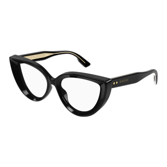 Foto Occhiali da vista Gucci GG1530O 52 001 black black transpare