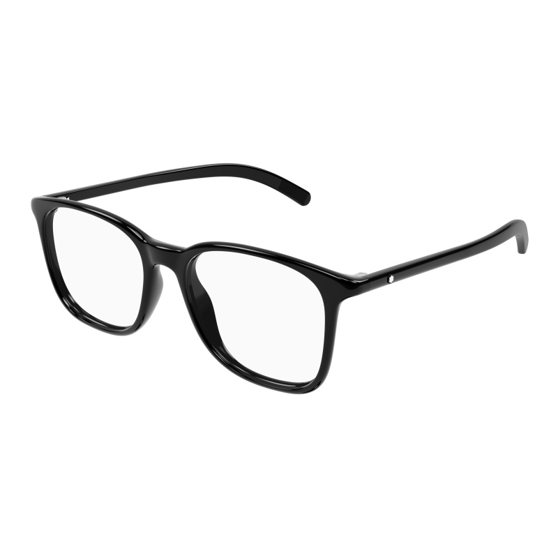 Foto Occhiali da vista Montblanc MB0327O 54 001 black black transpare