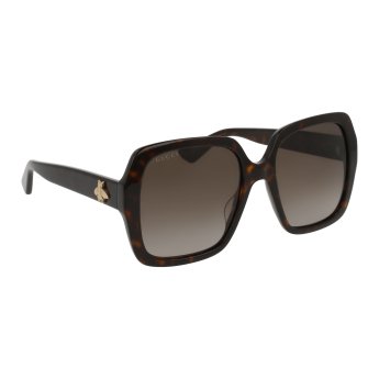 Foto Occhiali da sole Gucci GG0096S 54 006-havana-havana-brown