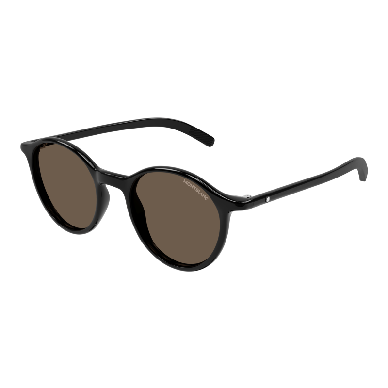 Foto Occhiali da sole Montblanc MB0324S 50 001 black black brown