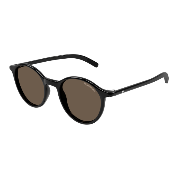 Foto Occhiali da sole Montblanc MB0324S 50 001 black black brown