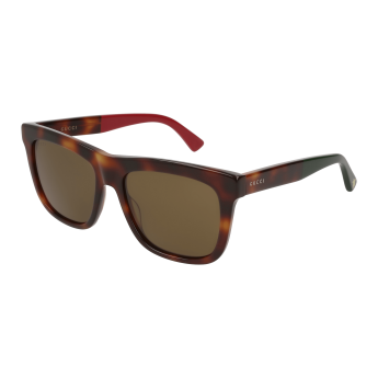 Foto Occhiali da sole Gucci GG0158S 54 005-havana-havana-brown