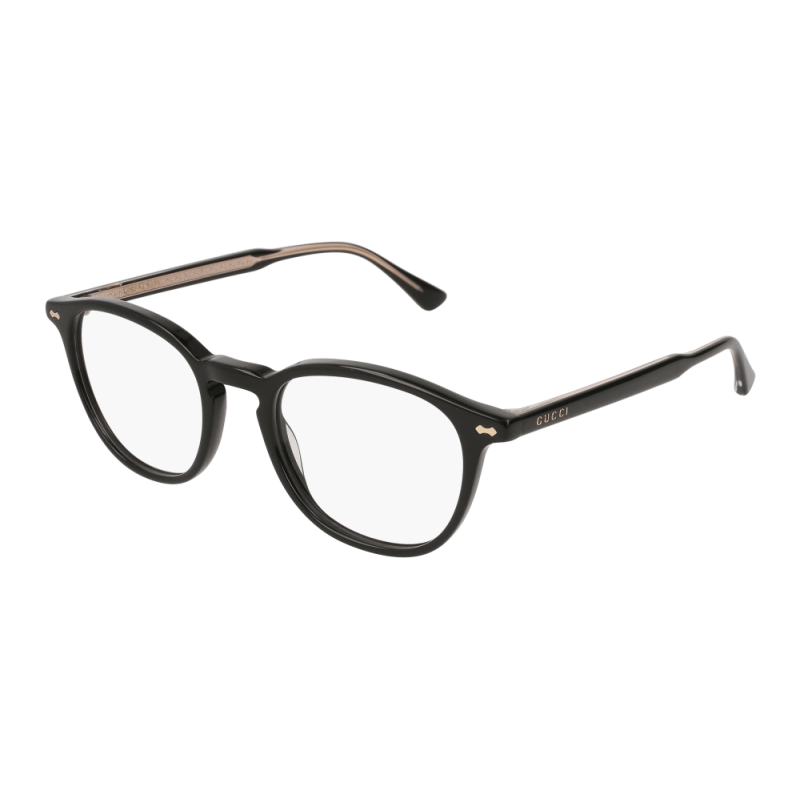 Foto Occhiali da vista Gucci GG0187O 49 005 black black transpare