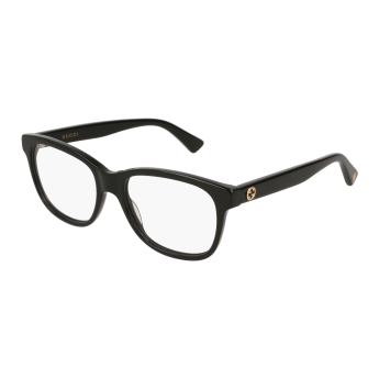 Foto Occhiali da vista Gucci GG0166O 52 001 black black transpare