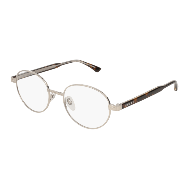 Foto Occhiali da vista Gucci GG0189O 50 002-silver-havana-transpa