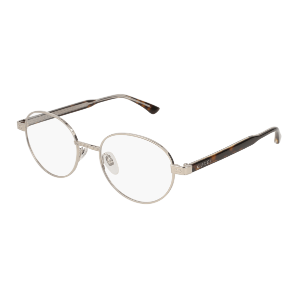 Foto Occhiali da vista Gucci GG0189O 50 002-silver-havana-transpa