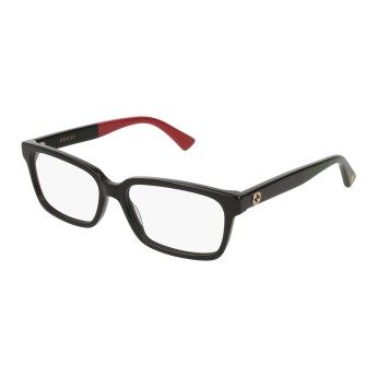 Foto Occhiali da vista Gucci GG0168O 55 007 black black transpare