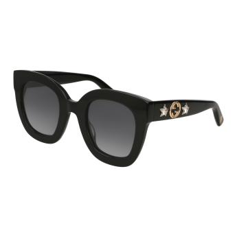 Foto Occhiali da sole Gucci GG0208S 49 001 black black grey