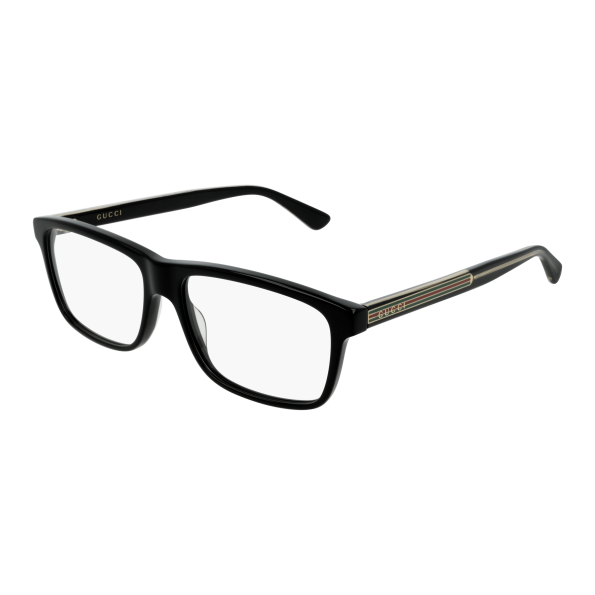 Foto Occhiali da vista Gucci GG0384O 57 004 black black transpare