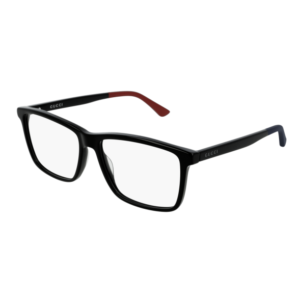 Foto Occhiali da vista Gucci GG0407O 57 007 black black transpare