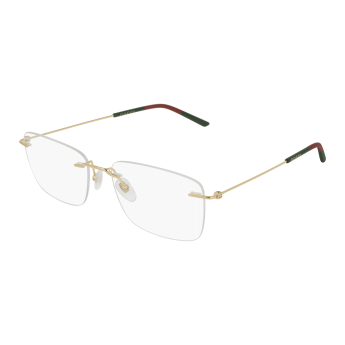 Foto Occhiali da vista Gucci GG0399O 56 002 gold gold transparent