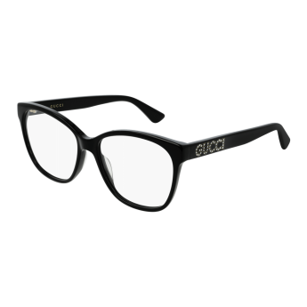 Foto Occhiali da vista Gucci GG0421O 55 001 black black transpare