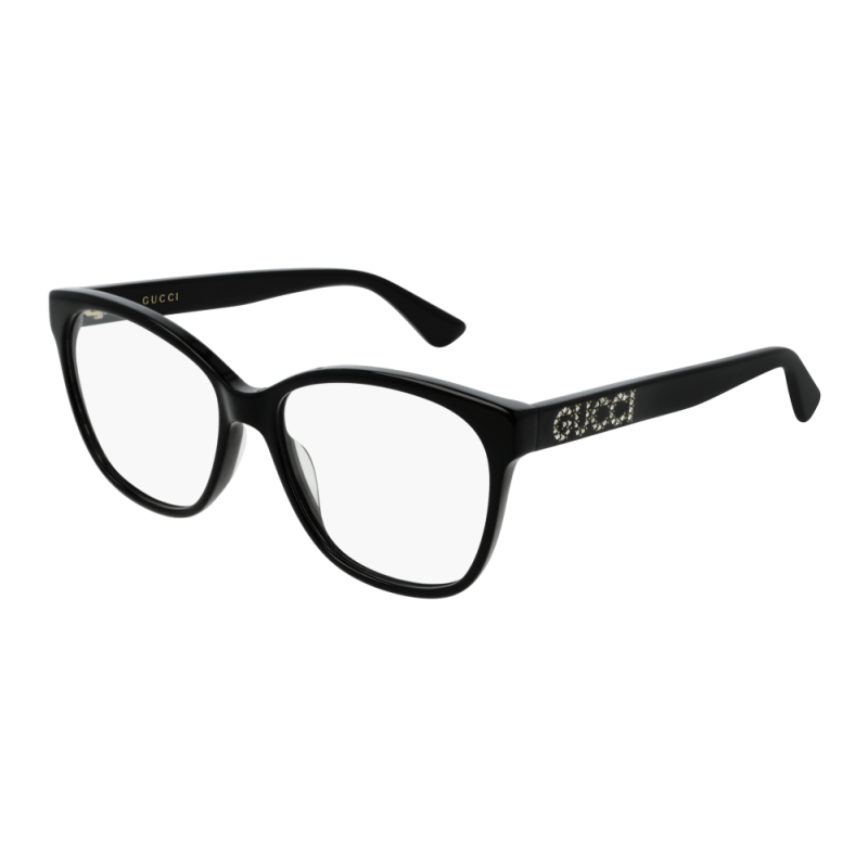 Foto Occhiali da vista Gucci GG0421O 55 001 black black transpare