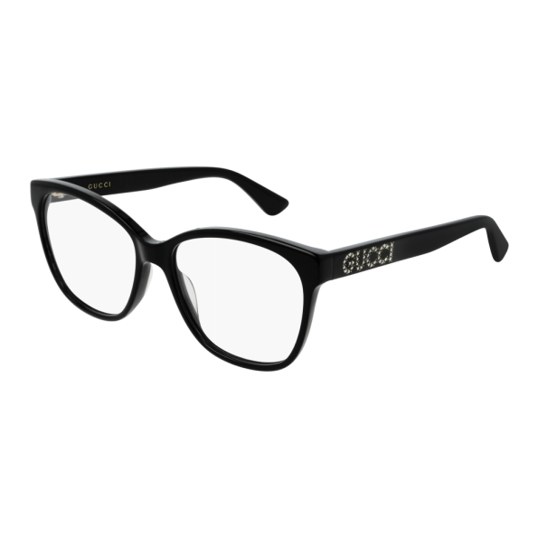 Foto Occhiali da vista Gucci GG0421O 55 001 black black transpare