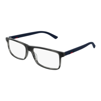 Foto Occhiali da vista Gucci GG0424O 56 003 havana blue transpare