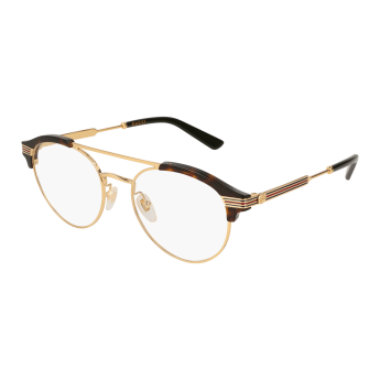 Foto Occhiali da vista Gucci GG0289O 51 002 havana gold transpare