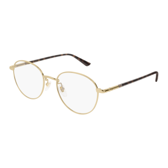 Foto Occhiali da vista Gucci GG0392O 51 003 gold havana transpare