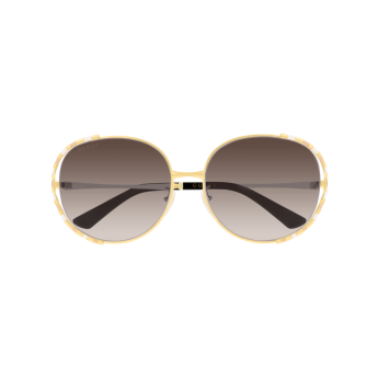 Foto Occhiali da vista Gucci GG0595S 59 004 gold gold brown