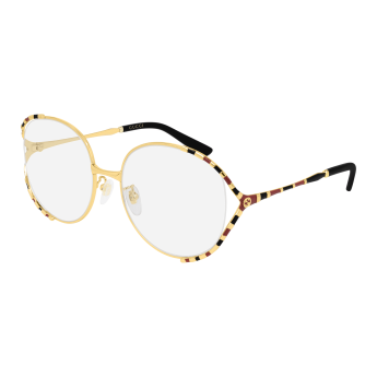 Foto Occhiali da vista Gucci GG0596OA 58 003 gold gold transparent