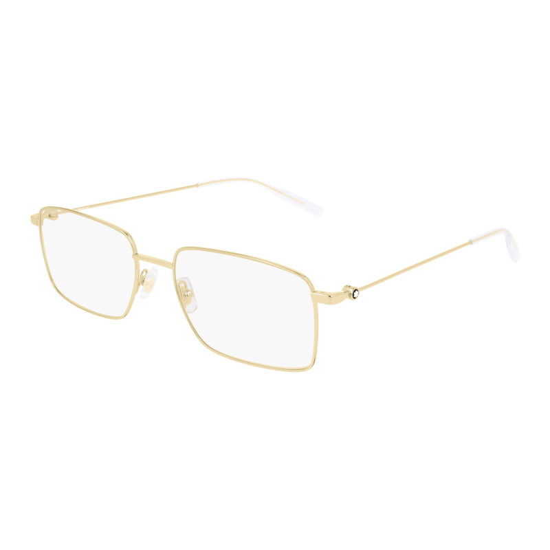 Foto Occhiali da vista Montblanc MB0076O 57 005 gold gold transparent