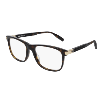 Foto Occhiali da vista Montblanc MB0035O 55 003 havana black transpar