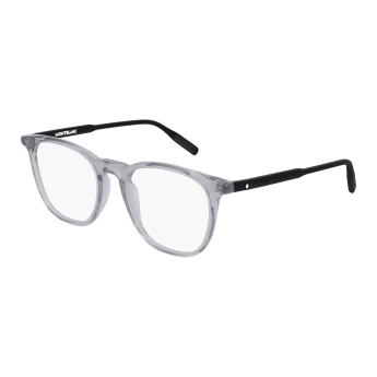 Foto Occhiali da vista Montblanc MB0010O 51 009 grey black transparen