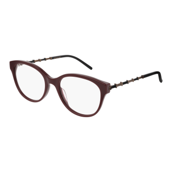 Foto Occhiali da vista Gucci GG0656O 53 004 burgundy gold transpa