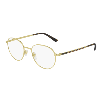 Foto Occhiali da vista Gucci GG0835O 50 004 gold gold transparent