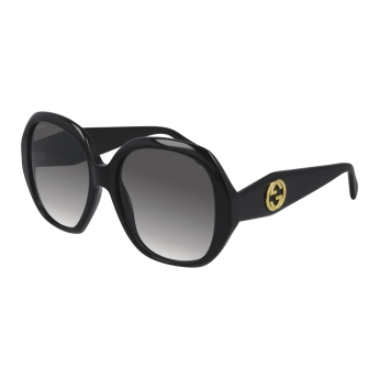 Foto Occhiali da sole Gucci GG0796S 56 001 black black grey