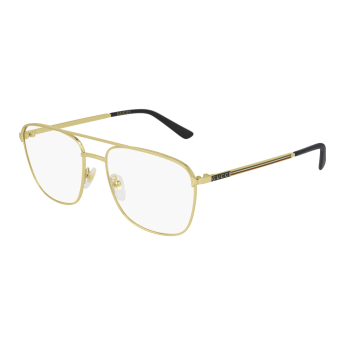 Foto Occhiali da vista Gucci GG0833O 55 002 gold gold transparent