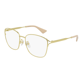 Foto Occhiali da vista Gucci GG0819OA 56 002 gold gold transparent