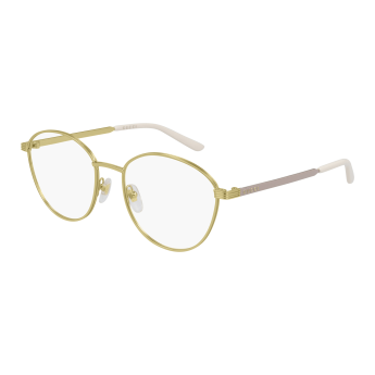 Foto Occhiali da vista Gucci GG0806O 53 006 gold gold transparent