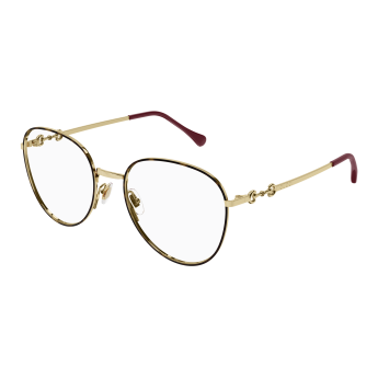 Foto Occhiali da vista Gucci GG0880O 51 002 havana gold transpare