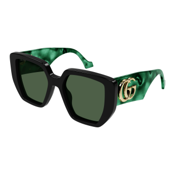 Foto Occhiali da sole Gucci GG0956S 54 001 black green green