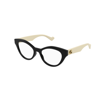 Foto Occhiali da vista Gucci GG0959O 51 002 black white transpare