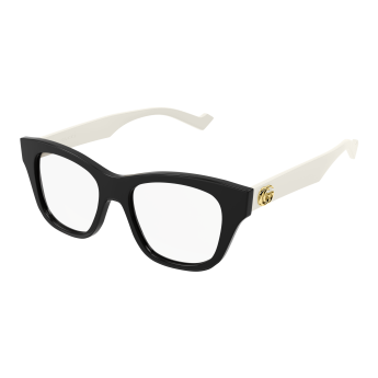 Foto Occhiali da vista Gucci GG0999O 52 002 black white transpare