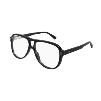 Foto Occhiali da vista Gucci GG1044O 57 001 black black transpare