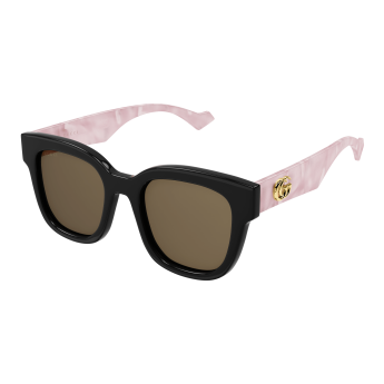 Foto Occhiali da sole Gucci GG0998S 52 005 black pink brown