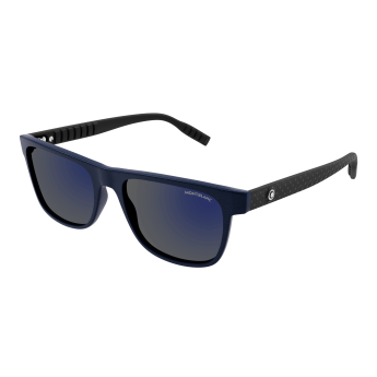 Foto Occhiali da sole Montblanc MB0209S 56 002 blue black blue