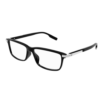 Foto Occhiali da vista Montblanc MB0217O 55 001 black black transpare