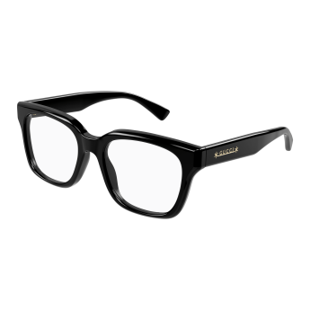 Foto Occhiali da vista Gucci GG1176O 53 001 black black transpare