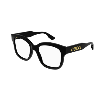 Foto Occhiali da vista Gucci GG1155O 51 001 black black transpare