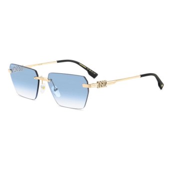 Foto Occhiali da sole DSquared2 D2 0102/s 58 LKS/ST GOLD BLUE