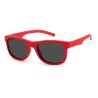 Foto Occhiali da sole Polaroid kids Pld 8020/s 46 0Z3/M9 MATTE RED